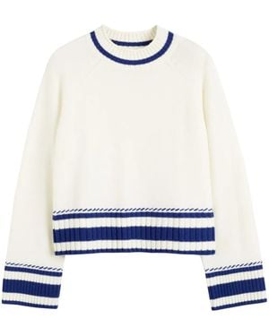 Chinti & Parker Guernsey Jumper - Blue
