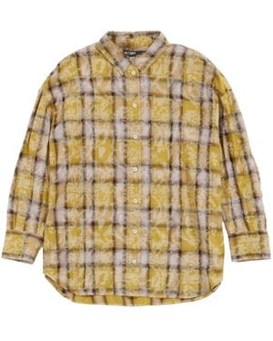 Bimba Y Lola Check-Pattern Shirt - Metallic