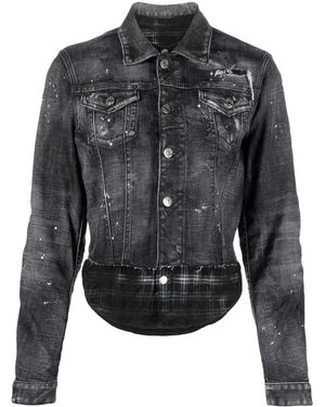 DSquared² Denim Jacket - Grey