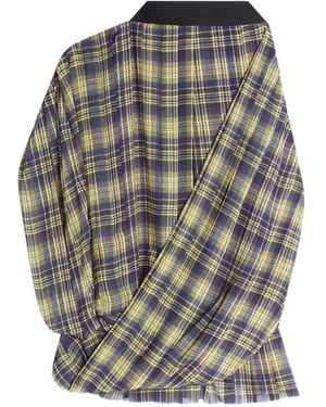 Dries Van Noten Draped Pleated Top - Black
