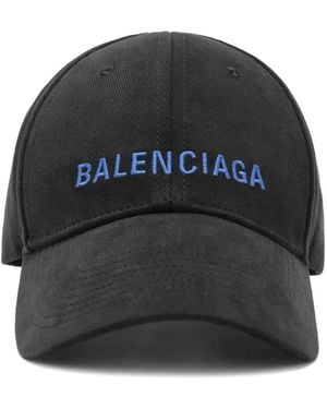 Balenciaga Baseballkappe Mit Logo - Schwarz