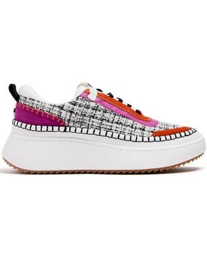 Steve Madden Doublestake パネル スニーカー - ピンク