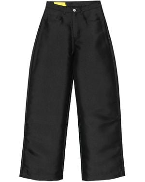 Marques'Almeida Pantalones Mikado - Negro