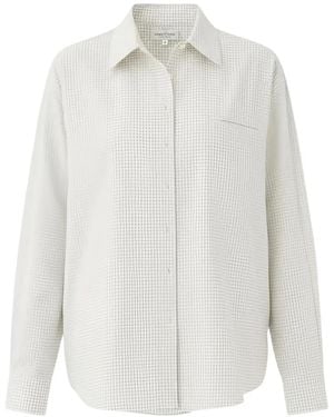 ELEH Chemise À Carreaux - White