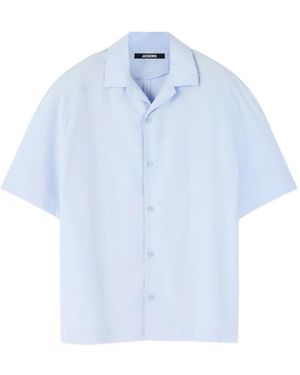 Jacquemus Le Fonccio ショートスリーブ シャツ - ブルー