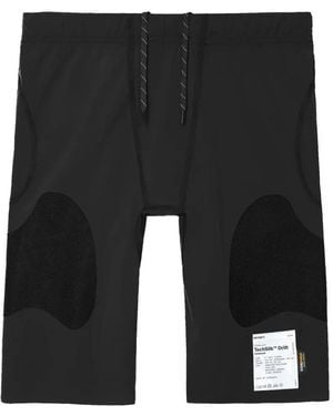 Satisfy Elasticated Track Shorts - Black