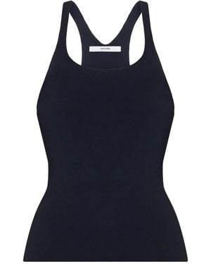 Adam Lippes Lumii Tank Top - Blue