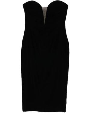Tom Ford Schulterfreies Midikleid - Schwarz