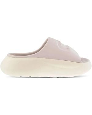 Lacoste Serve 3.0 Platform Slides - White