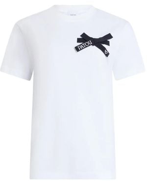Patou Bow T-Shirt - White