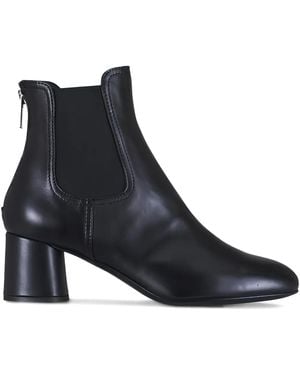 Agl Attilio Giusti Leombruni Bottines À Empiècements Élastiqués 55 Mm - Black