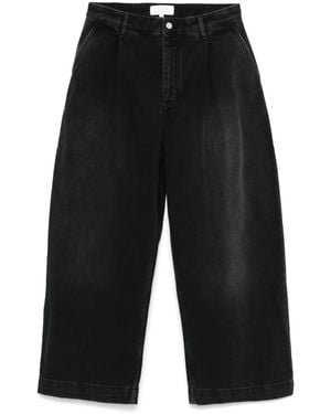 Studio Nicholson Puch Pleated Jeans - Black