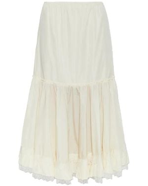 Ganni Skirt - White