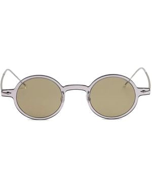 Lindberg Round-Frame Sunglasses - Gray