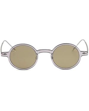 Lindberg Round-Frame Sunglasses - Grey