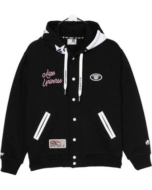 Aape By A Bathing Ape Chaqueta bómber Moonface - Negro