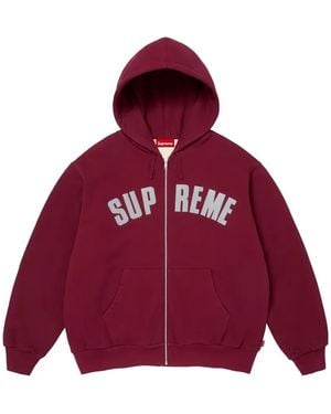 Supreme Sudadera Arc Con Capucha Y Cremallera - Rojo