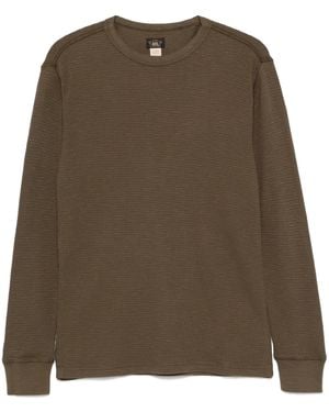 RRL T-Shirt Aus Waffelstrick - Braun