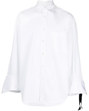 Marina Yee Oversized String Shirt - White