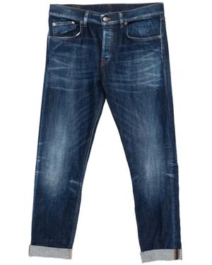 Dondup Button Denim Jeans - Blue