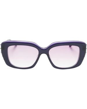 Matsuda Square-Frame Sunglasses - Purple