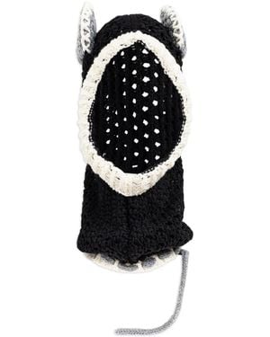 Marni Knitted Hood - Black