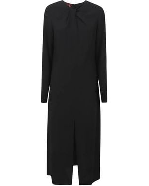Gucci ツイスト マキシドレス - ブラック