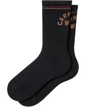 Carhartt Arch Script Socks - Black