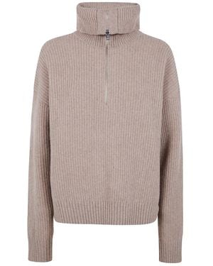 Filippa K Pullover mit Rollkragen - Braun