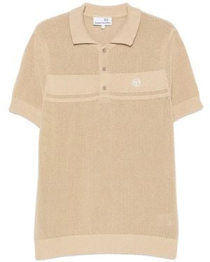 Sergio Tacchini Polo Con Logo Bordado - Neutro