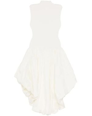 Aje. Venetia Knit Midi Dress - White