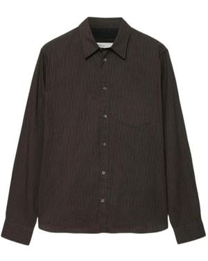 AllSaints Camicia Gessata Judd - Nero