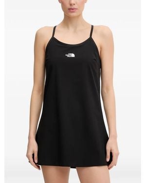 The North Face Logo-Print Racerback Mini Dress - Black