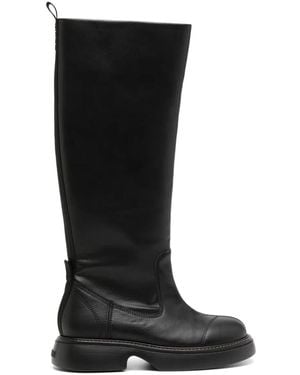 GANNI Country Knee-High Slip-Onブーツ