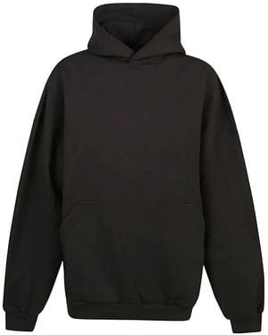 Balenciaga Rhinestone-Embellished Hoodie - Black