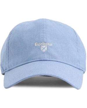 Barbour Nelson Chambray Cap - Blue