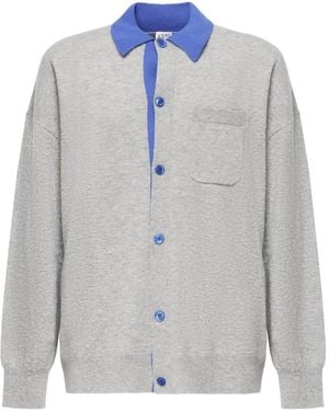 Loewe Polo-neck Cardigan - グレー