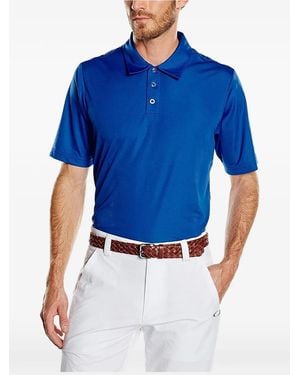 Oakley Polo De Manga Corta - Azul