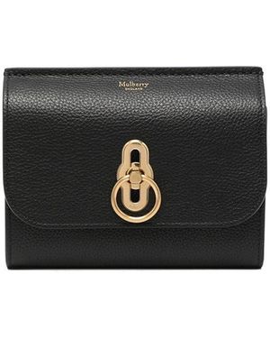 Mulberry Amberley Medium Classic-grain Wallet - Black