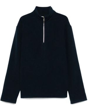 Rier Pullover mit Reißverschluss - Blau