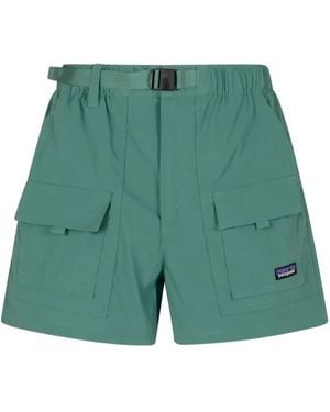 Patagonia ベルテッド カーゴショーツ - グリーン