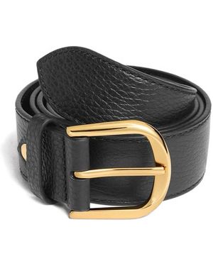 Coccinelle Erika Leather Belt - Black