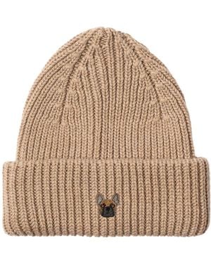 PELO FOUNDATION Boule Dogue Beanie Hat - Natural