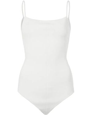 Proenza Schouler Serena Bodysuit - White