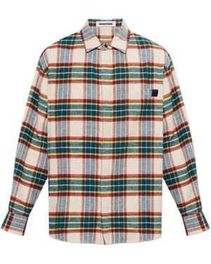 DARKPARK Ethan Check-Pattern Shirt - Natural