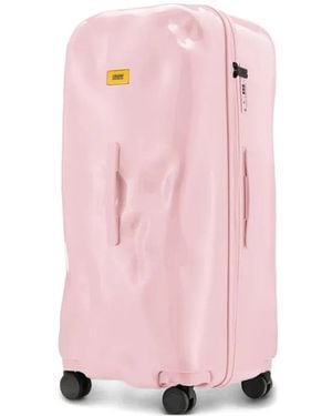 Crash Baggage Icon Deformed-Shell Holdall - Pink