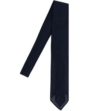 Cesare Attolini Silk Tie - Blue