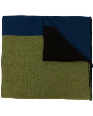 Colville Pañuelo grande con diseño colour block - Verde