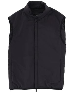 Laminar Stand-Collar Gilet - Blue