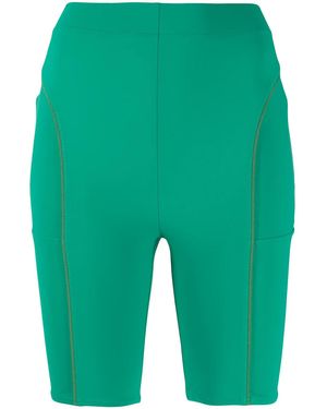 Jacquemus コントラストトリム ショートパンツ - グリーン